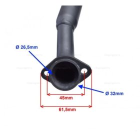 Kipufogó könyök JUNAK 901 SPORT