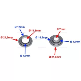Szelep kiegészítő szett Suzuki GN125