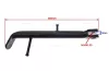Oldaltámasz 260mm JUNAK 126