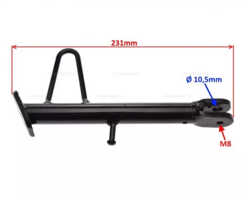Oldaltámasz 231mm LONGJIA 50-125ccm