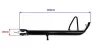 Oldaltámasz 282mm Romet Zetka