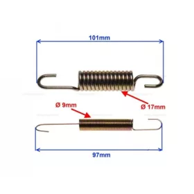 Rugó sztenderhez 101mm JUNAK 901