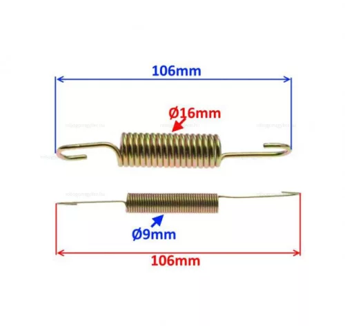 Rugó sztenderhez 106mm JUNAK 904