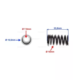 Szelep kiegészítő szett Sym Orbit 4T
