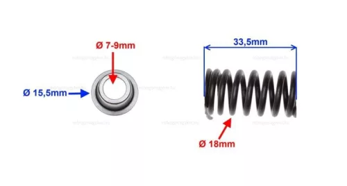 Szelep kiegészítő szett Sym Orbit 4T