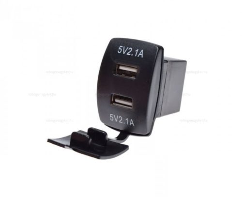 USB töltőaljzat 2x2.1A