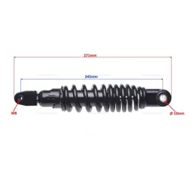Teleszkóp hátsó Yamaha Booster 245mm