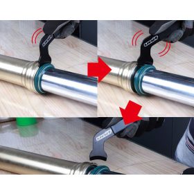 Teleszkóp szimering leszedő szerszám