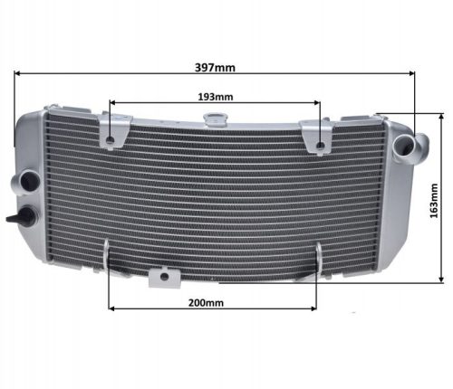 Vízhűtő Yamaha TMAX 500 2008-2011