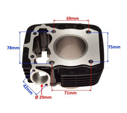 Hengerszett 4T 53.70mm JUNAK M12