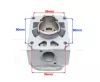 Hengerszett Kawasaki KR150 59.00mm