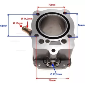 Hengerszett CG150 / Loncin 62.00mm