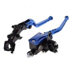   Fékmunkahenger jobb oldali + állítható fékkar / kuplung kar kék