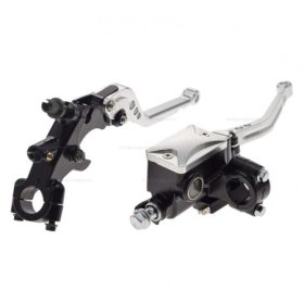   Fékmunkahenger jobb oldali + állítható fékkar / kuplung kar ezüst