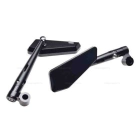 Tükör szett fekete CNC