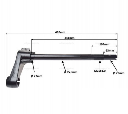 Villa T-szár YAMAHA BWS / BOOSTER SPIRIT 1999-2003 (4VU) Ø30mm