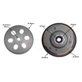 Kuplung szerkezet Yamaha N-Max 125ccm 2015-2020