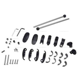 Szélvédő plexi fekete 425mm X 390mm