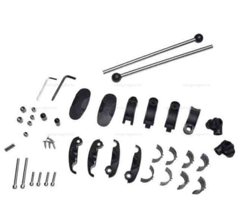 Szélvédő plexi fekete 425mm X 390mm