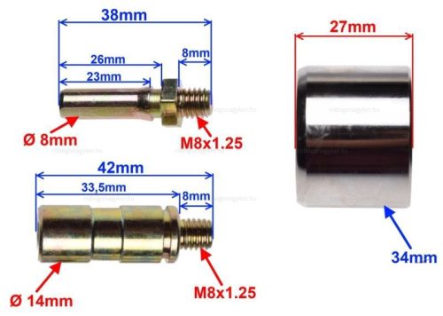 Féknyereg felújjtó szett LONGJIA