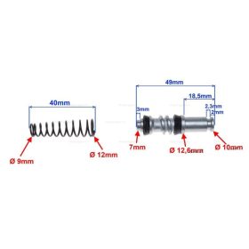 Fékpumpa felújító szett tip IV.