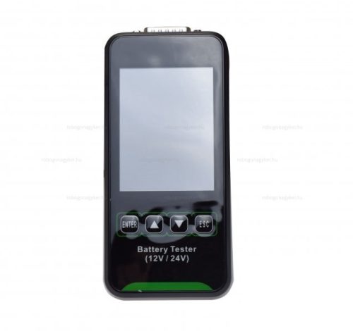 Akkumulátor tesztelő 12V-24V LCD 3.2"