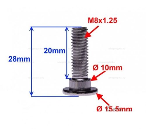 Féktárcsa csavar szett 10db