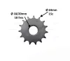 Lánckerék első 428 15 fogas Suzuki GN125