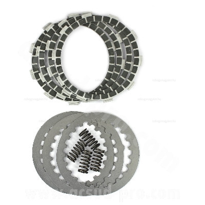 Kuplung lamella szett AM6 / MBK 50 X-POWER, X-LIMIT / YAMAHA 50 TZR, DTR / PEUGEOT 50 XPS, XR6 / RIEJU 50 RS1 / BETA 50 RR - KEVLÁR
