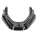 Első idom fekete MBK 50 BOOSTER 1999-2003 / YAMAHA 50 BWS 1999-2003 