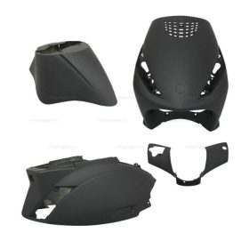 Idomszett matt fekete PIAGGIO ZIP 50 2T / 4T