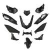 Idomszett matt fekete YAMAHA NMAX 125CC 2021-2024