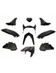 Idomszett matt fekete YAMAHA NMAX 125CC 2021-2024