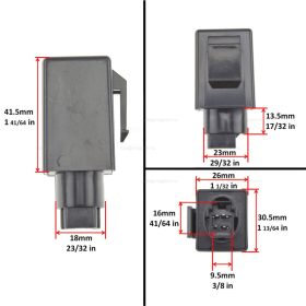   Indexrelé HONDA FES 125 / HORNET 600 / CB500X / CBF1000 / INTEGRA 700-750 / NC 700-750CC