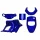 Idomszett MBK 50 BOOSTER 1999-2003 / YAMAHA 50 BWS 1999-2003 kék