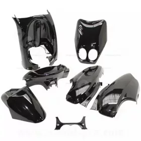   Idomszett MBK OVETTO 2002-2007 / YAMAHA NEOS 2002-2007 2T fekete