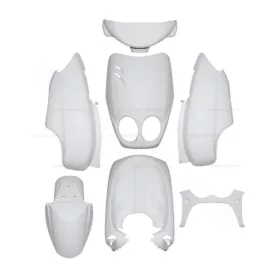   Idomszett MBK OVETTO 2002-2007 / YAMAHA NEOS 2002-2007 2T fehér