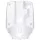 Térdidom MBK 50 BOOSTER 1999-2003 / YAMAHA 50 BWS 1999-2003 fehér