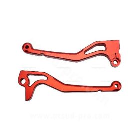   Fékkar szett MBK BOOSTER 2004-> / STUNT / ROCKET / MACH G piros