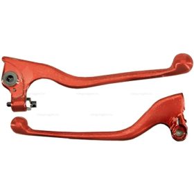 Fékkar szett DERBI SENDA 2003- piros