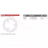Féktárcsa YAMAHA XMAX 125 / 250CC 2011-16  D: 245MM BRENTA