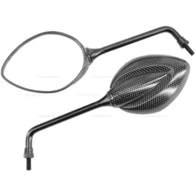 Tükör szett ELEGANT 8mm karbon mintás