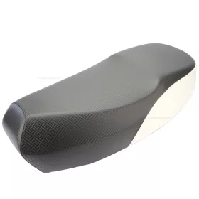  Ülés MBK BOOSTER SPIRIT 1999-2003 / YAMAHA BWS 1999-2003 fekete / fehér