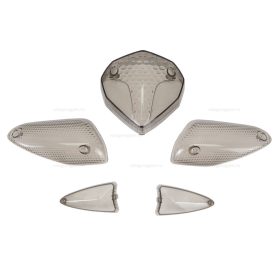 Indexbúra szett MBK NITRO / YAMAHA AEROX 2013-2017 füstös