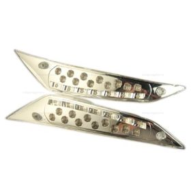 Index szett LED-es PIAGGIO ZIP 2001-> króm