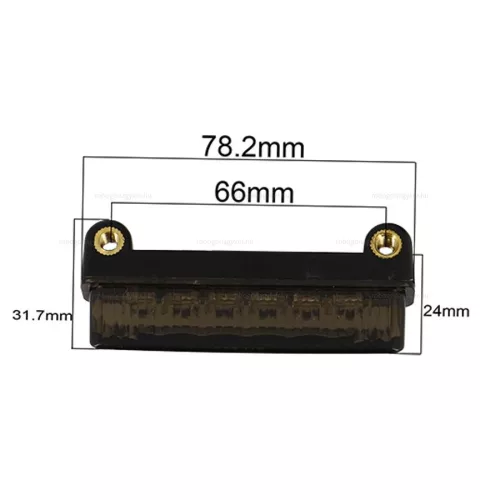 Lámpa hátsó LED-es BETA RR / TZR füstös tip I.