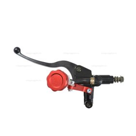 Fékmunkahenger univerzális bal oldali piros tartállyal