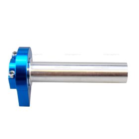 Gázkar + gázház ALU CNC kék