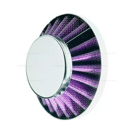 Levegőszűrő sport 28/35mm lapos króm