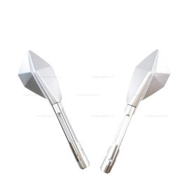 Tükör szett ECHO ALU CNC ezüst